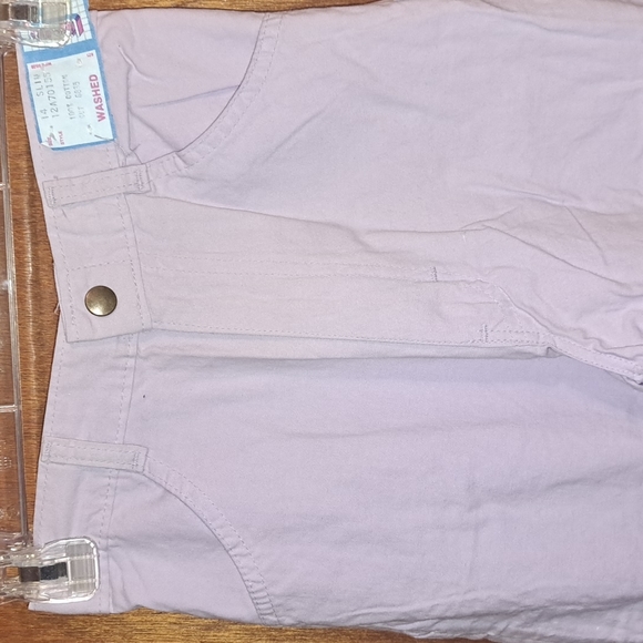 Vintage Girls Light Purple Live Ins Carpenter Pants Size 14 Slim - Picture 2 of 12